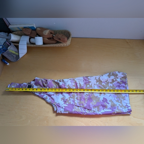 NWT ! INDYEVA VANE Short Overalls Camo Size Small Color Purple, Green And Cream - Picture 15 of 15